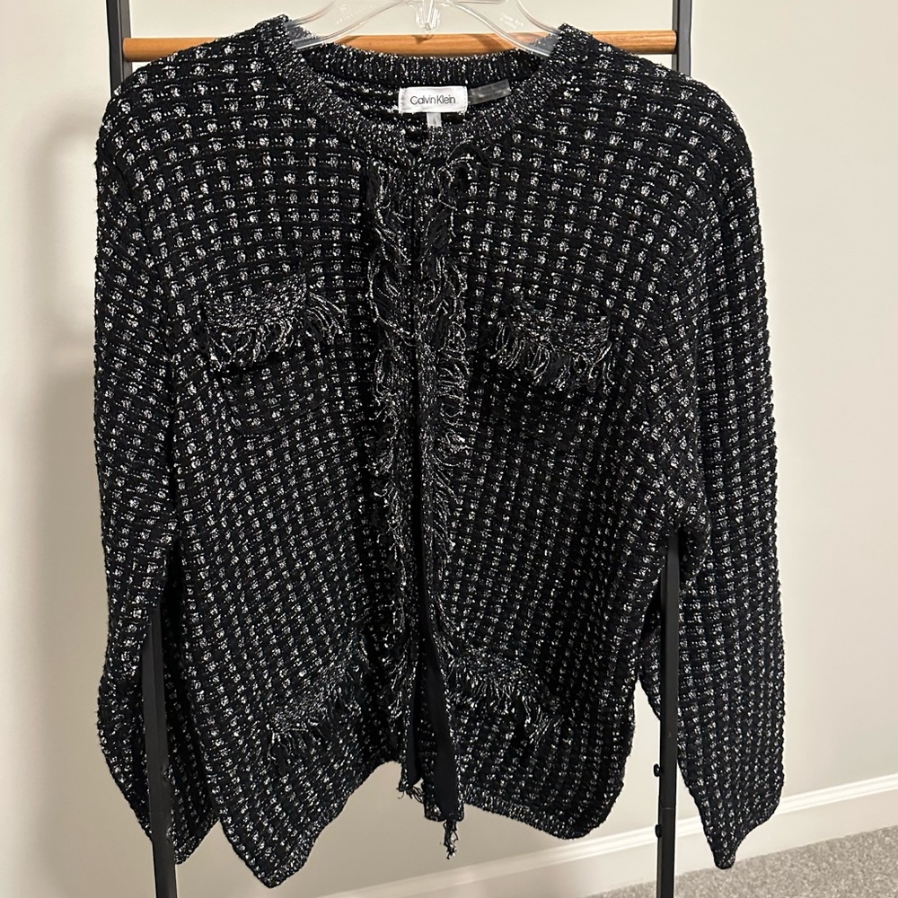 Tweed Calvin Klein jacket